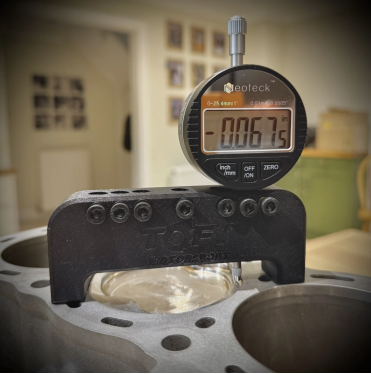 Piston Deck Height Measuring Tool / Piston Bridge Tool